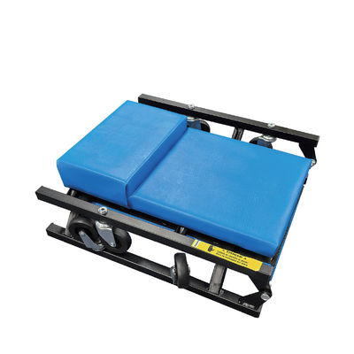 36" Foldable Creeper: 110kg Load, 4 Rubber Wheels for Car/Micro-Car DIY & Repair