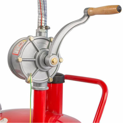 Fuel Transfer Rolling 20 Gallon Portable Gas Caddy With Pump